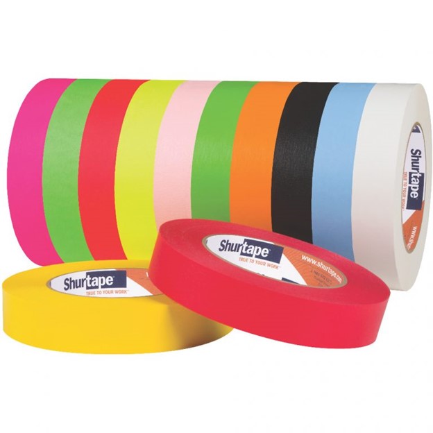 2' Shurtape Photo Matte Black Tape (small core)